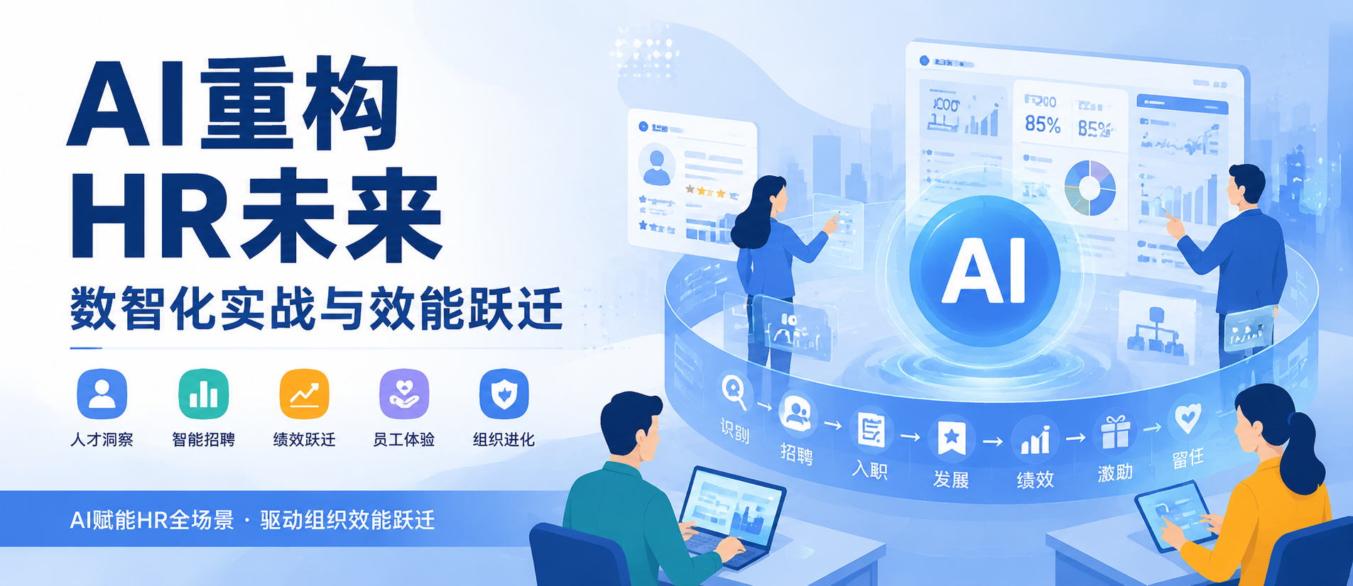 AI重构HR未来：数智化实战与效能跃迁
