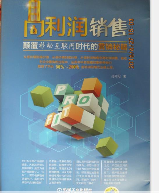 高利润营销-颠覆移动互联网时代的营销秘籍