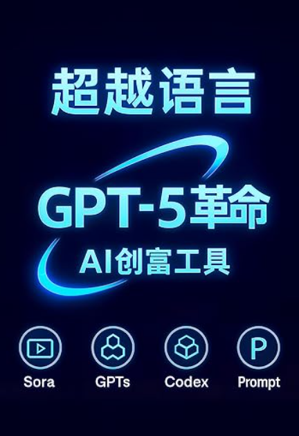 超越語言：GPT-5 革命: 如何利用新一代 AI 創作令人驚豔的圖像、影片和程式碼