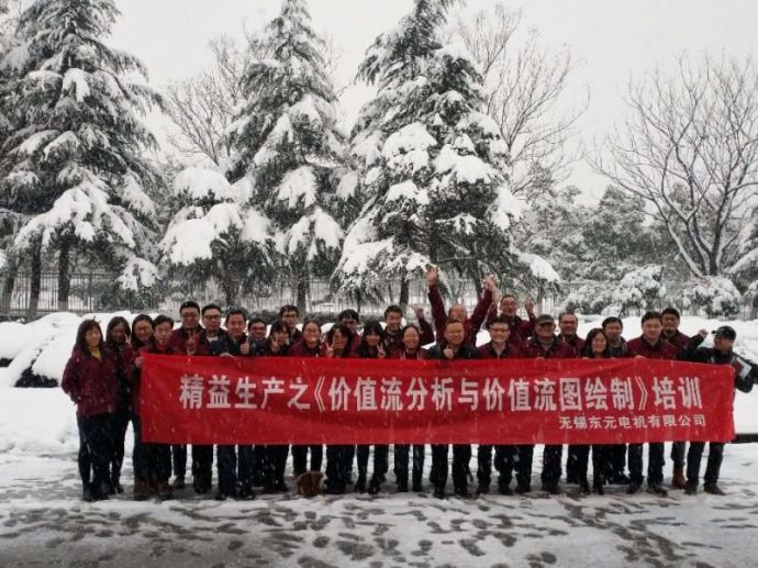 陈鹏:价值流分析与价值流图绘制第二期再次走进无锡东元电机