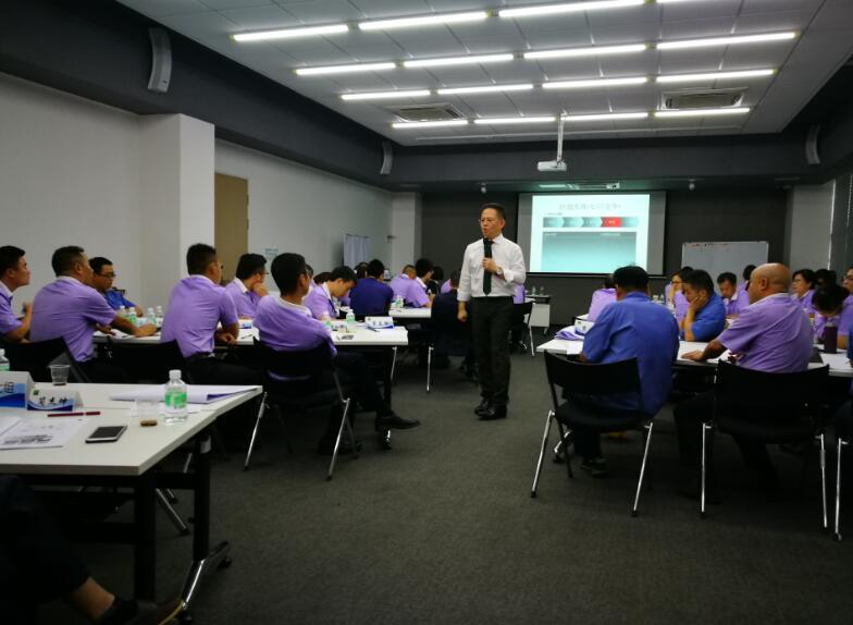 2018年9月1-2号台湾刘成熙老师为佛山泰裕达钢业集团授课卓越绩效管理课程