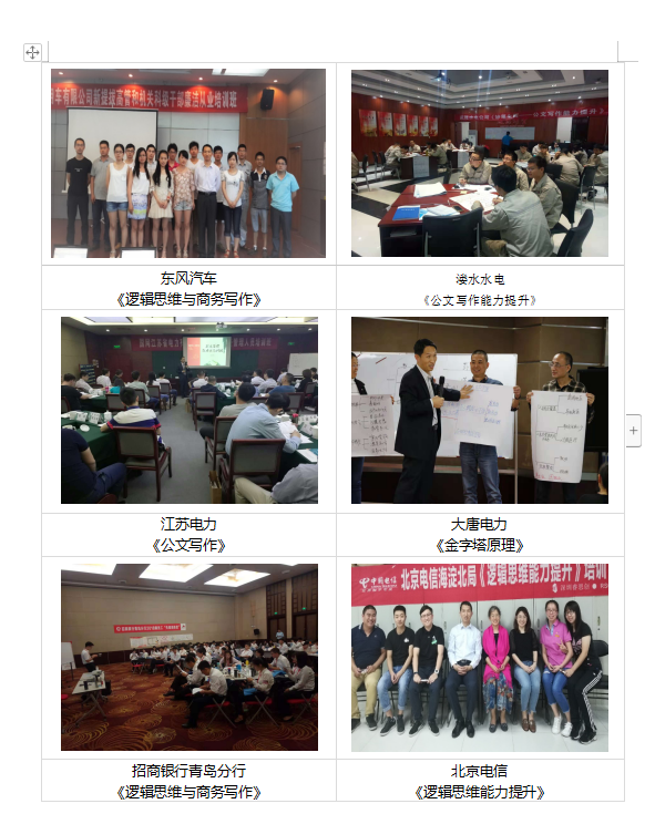《逻辑思维与商务写作实战训练》