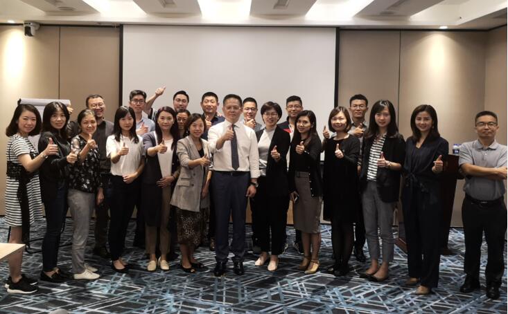 2019年5月16-17-台湾著名实战管理培训专家刘成熙返聘客户-凯德置地（中国）投资有限公司-广州-授课《目标管理与分解》