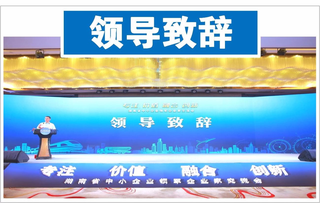 为湖南省中小企业高效益发展赋能