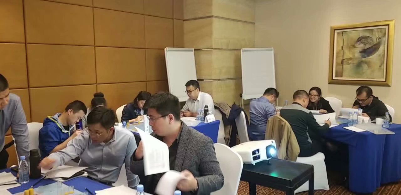 王悦宇老师受邀为 上海沙盘公开课,讲授《非财务经理的财务管理(含沙盘演练)》课程(第五期)