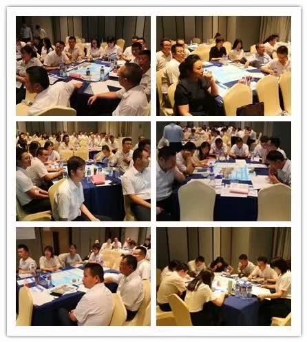 史广青老师受邀为 东原地产上海总部,讲授《房地产全流程沙盘模拟》课程