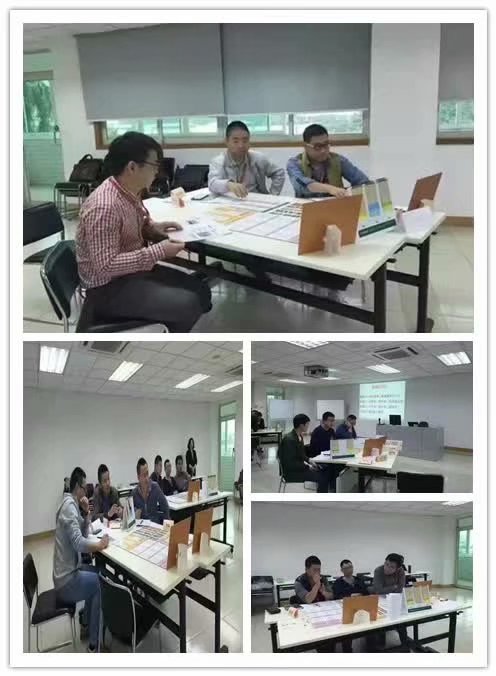 史广青老师受邀为 广州日立电梯,讲授《全面经营管理沙盘模拟》课程