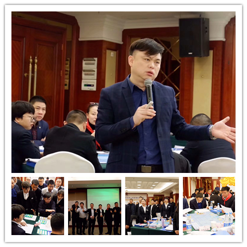 王悦宇老师 受邀为重庆惠工机械集团,讲授《企业经营管理沙盘模拟》课程