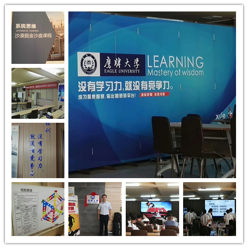 李元滨老师受邀为 广东鹰牌陶瓷集团,讲授《系统思维--沙盘掘金》课程