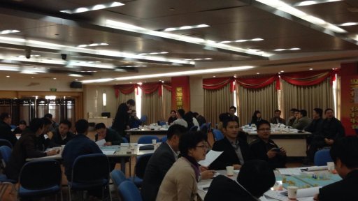 王悦宇老师受邀为 江西中烟工业有限责任公司（金圣香烟），讲授《企业经营管理沙盘模拟》课程