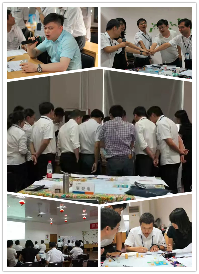 王悦宇老师受邀为 浙江水晶光电集团(上市高新技术企业 ),讲授《企业运营管理沙盘模拟》课程