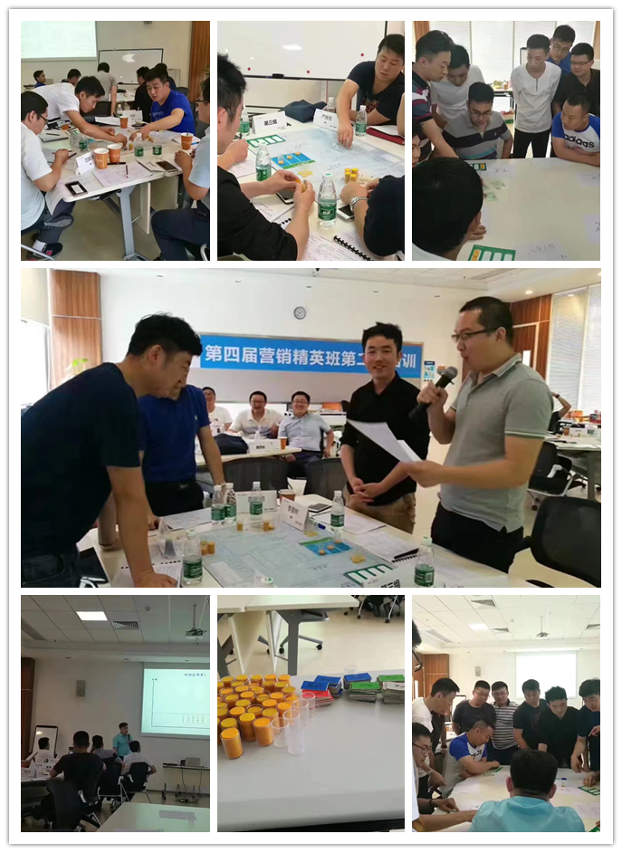 王悦宇老师再次受邀为 美的电器,讲授《企业经营管理沙盘模拟》课程