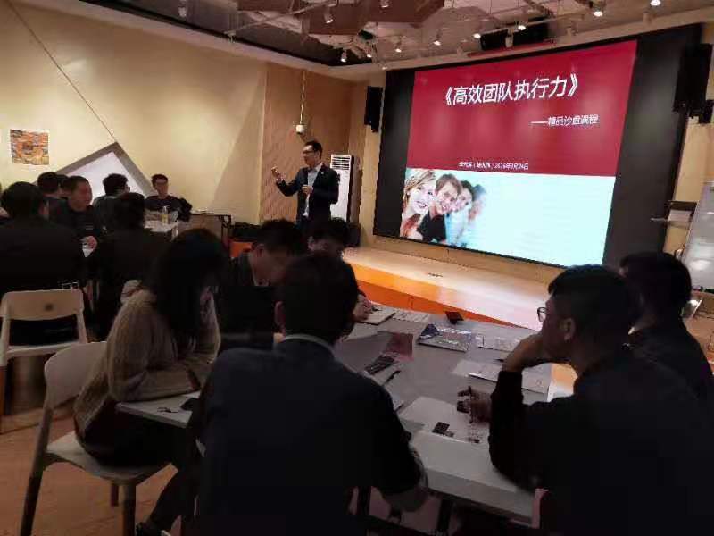 2019年3月24号上海安硕信息软件《高效团队执行力》沙盘