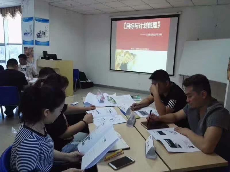 2019年6月18号广州某知名电视品牌《目标与计划管理沙盘》