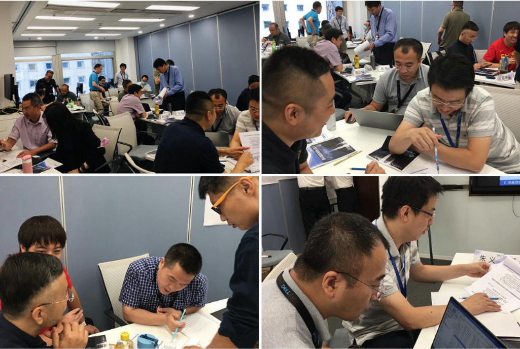 刘月松老师授课北京戴尔《大客户销售与管理》沙盘课程