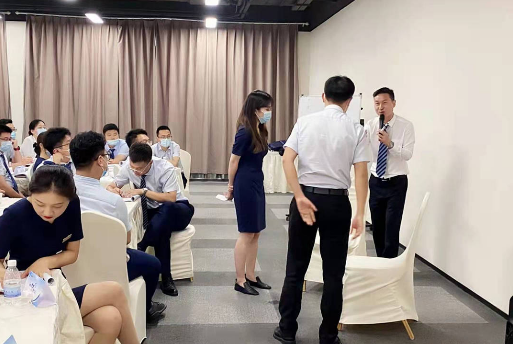 为重庆某汽车经销商培训《4S店销售与沟通技巧》内训项目完成