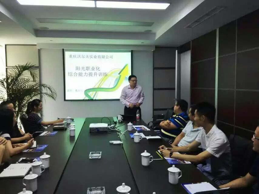 重庆沃尔夫实业有限公司《阳光职业化 综合能力提升训练》