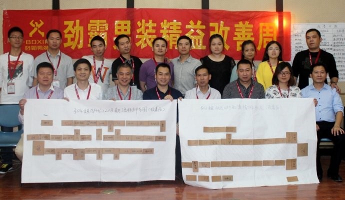 劲霸男装《劲霸男装精益改善周》