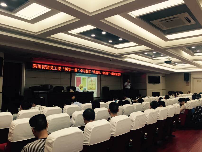 湖南省株洲市栗雨街道办《两学一做》