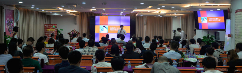 杨老师对双峰创客职业学院学员进行现场网络营销培训 -第七期