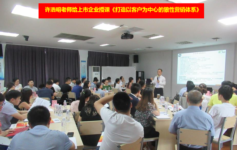 《构建以客户为中心的狼性立体营销体系》