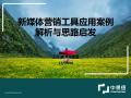 新媒体传播工具应用分享for中景信