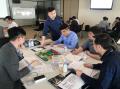 沙盘资深研究专家王悦宇老师,受邀为厦门某大型上市股份有限公司,讲授《沙盘模拟:360°营销管理》课程