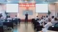 实战派沙盘培训师史广青老师,受邀为工商银行四川某分行,讲授《战国--全景领导力沙盘模拟》课程