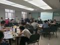 王悦宇老师受邀为河北某上市公司医药集团，讲授《员工满意度与动机管理沙盘》课程
