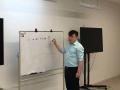 王悦宇老师,受邀为浙江某国际教育集团,讲授《企业全面经营管理沙盘》课程