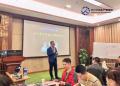 丁大硼老师 受邀为生产管理研修班,讲授《专业生产管理实战沙盘模拟》课程