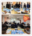 丁大硼老师再次受邀为 某市政公共集团,讲授《企业运营管理沙盘模拟》课程