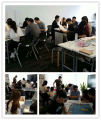 王悦宇老师受邀为 深圳某触摸屏研销产高科技公司,讲授《战略管理沙盘模拟》课程