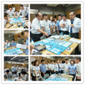 丁大硼老师受邀为中航工业某航空电子公司,讲授《精细运营--利润之源沙盘模拟》课程