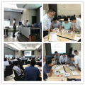 丁大硼老师受邀为 中国中材国际某子公司,讲授《全面经营管理沙盘模拟》课程