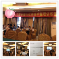 王悦宇老师受邀为 农商银行客户经理公开课,讲授《高效团队建设与执行力沙盘模拟》课程