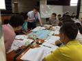 王悦宇老师受邀为 广东省烟草公司讲授《赢在执行沙盘模拟》课程