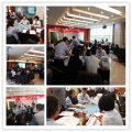 王悦宇老师受邀为 某知名集团公司,讲解《企业战略管理沙盘模拟》课程