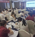 在扬州进行《终端门店销售核心能力提升全景训练》主题培训。