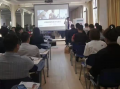在上海为国内知名大型健生管理俱乐部讲授《卓越的服务意识与技巧》